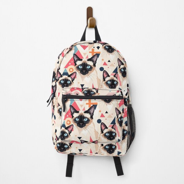 Item preview, Playful Siamese Cat Patterned Background for Diverse Uses designed and sold by AlwaysHome.
