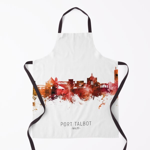 Item preview, Port Talbot Wales Skyline designed and sold by ArtPrints.