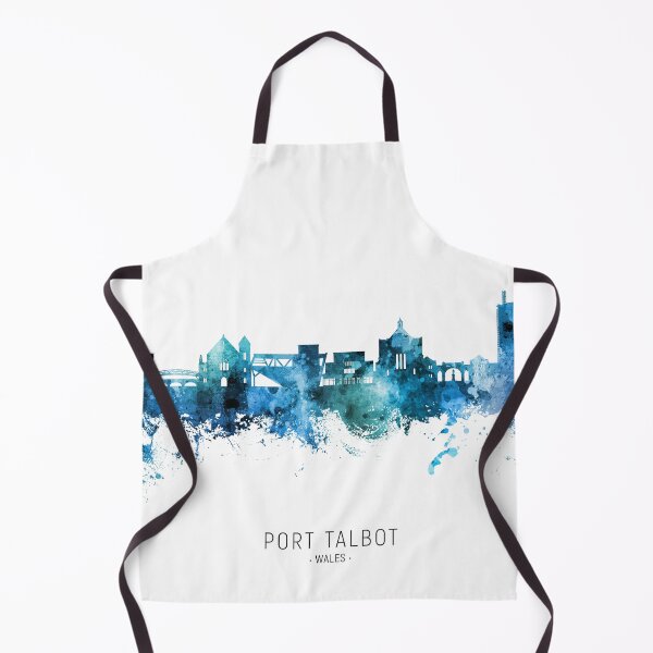 Item preview, Port Talbot Wales Skyline designed and sold by ArtPrints.