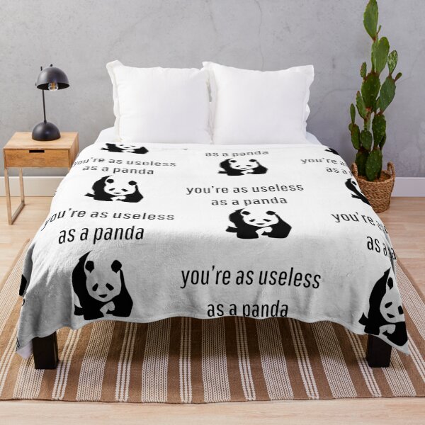 Item preview, You're as Useless as a Panda designed and sold by VasInd.