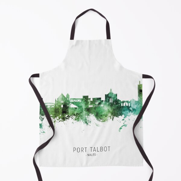 Item preview, Port Talbot Wales Skyline designed and sold by ArtPrints.