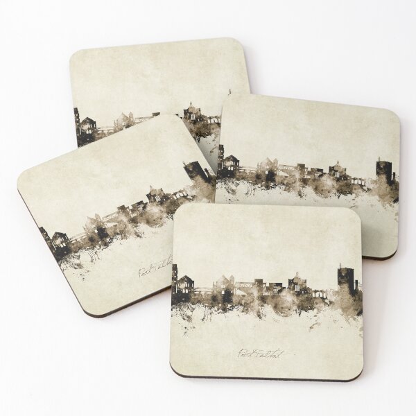 Item preview, Port Talbot Wales Skyline designed and sold by ArtPrints.