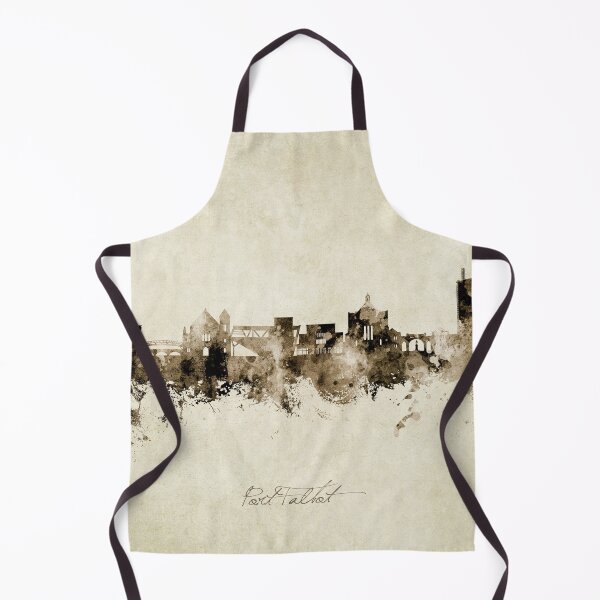 Item preview, Port Talbot Wales Skyline designed and sold by ArtPrints.