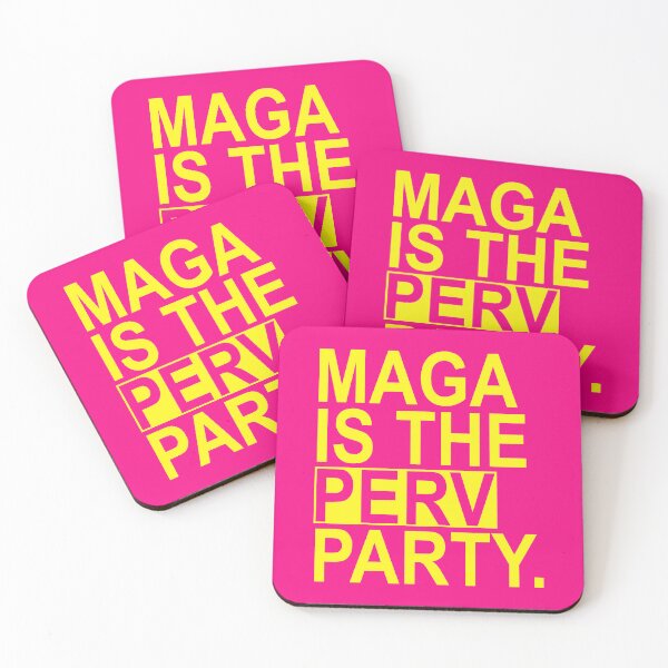 Item preview, Maga is the Perv Party (yellow 2) designed and sold by Thelittlelord.