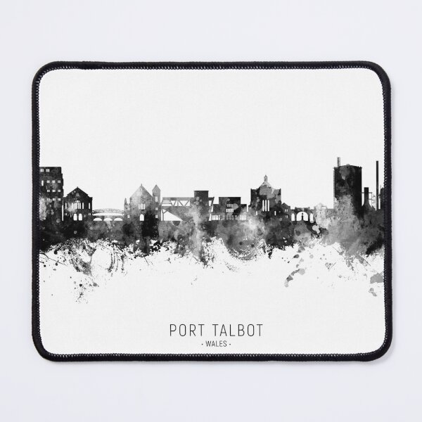 Item preview, Port Talbot Wales Skyline designed and sold by ArtPrints.