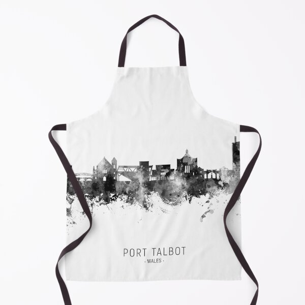 Item preview, Port Talbot Wales Skyline designed and sold by ArtPrints.