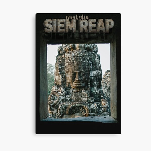 Item preview, Siem Reap, Cambodia - Face Tower of the Bayon Temple in Angkor Wat designed and sold by TravelWish.
