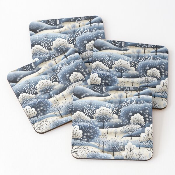 Item preview, Snow-covered trees. Winter landscape. designed and sold by MagelliShop.