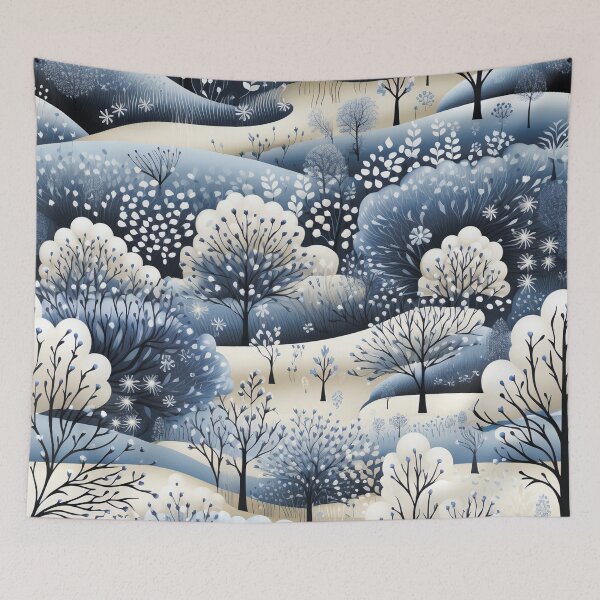 Item preview, Snow-covered trees. Winter landscape. designed and sold by MagelliShop.