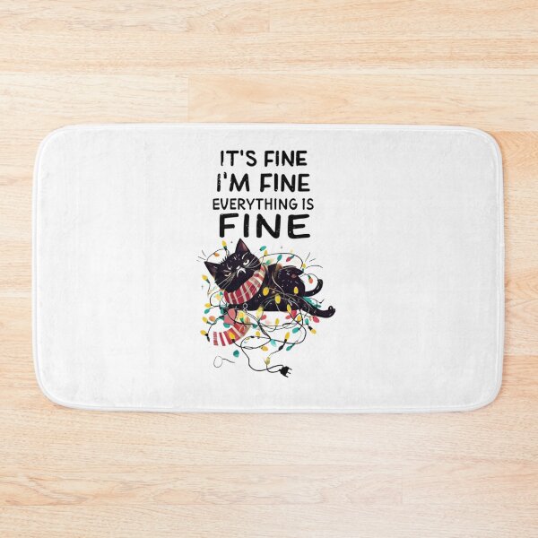 Item preview, Everything is Fine - Funny Quote Design - Gift for pet lover  designed and sold by Colorful-Garden.