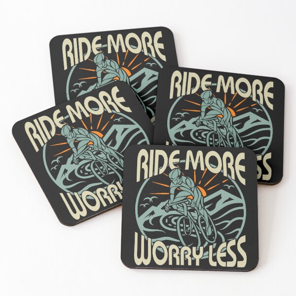 Item preview, Ride More Worry Less Road Cycling designed and sold by Guess4best.