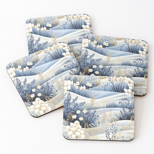 Item preview, Snow-covered flowers. Winter landscape. designed and sold by MagelliShop.