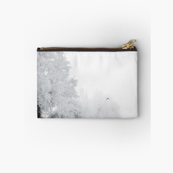 Item preview, Bird Over Ice-Covered Field designed and sold by Brooke T Ryan Photographic Art.