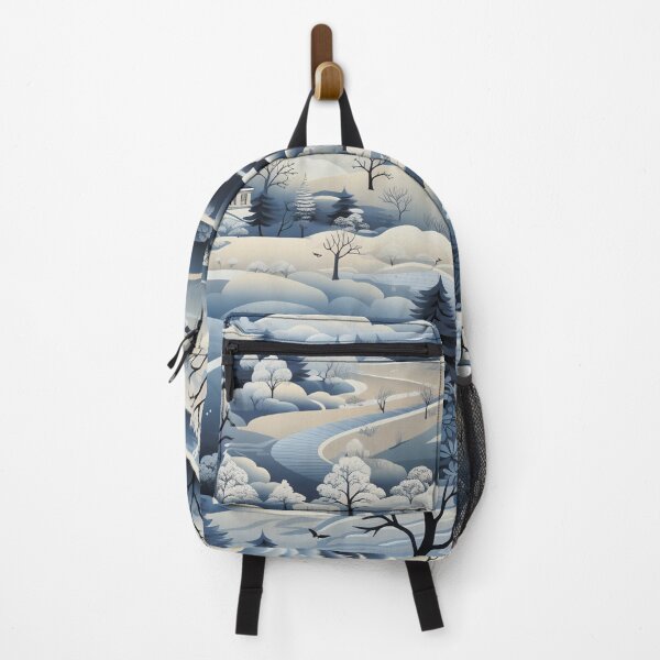 Item preview, Snow-covered village. Winter landscape. designed and sold by MagelliShop.