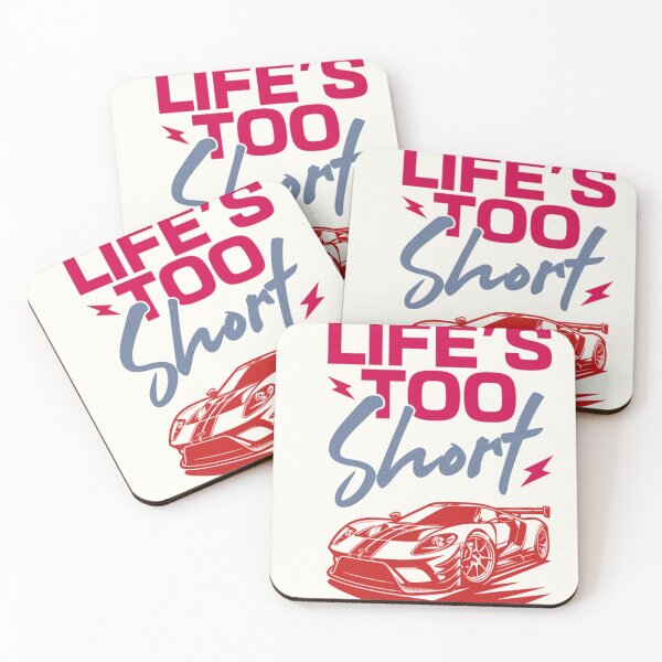 Item preview, "Life Is Too Short - Express Yourself Car Lovers Tee" designed and sold by shitler.