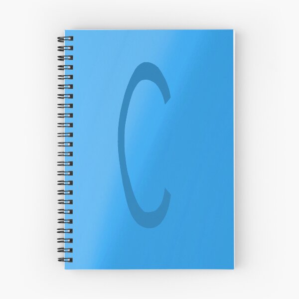 Item preview, Light Blue C with Gradient Background designed and sold by MusicQueen17.