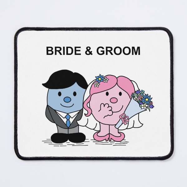 Item preview, Little Miss and Mr Bride and Groom Wedding designed and sold by Scat the cat.
