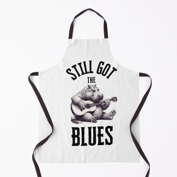 Item preview, Blues Guitar Hippo designed and sold by Pogglecards.