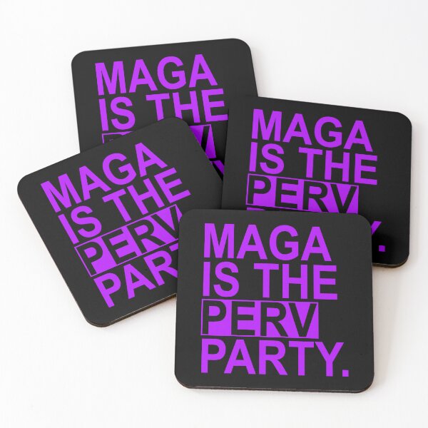 Item preview, Maga is the Perv Party (purple) designed and sold by Thelittlelord.