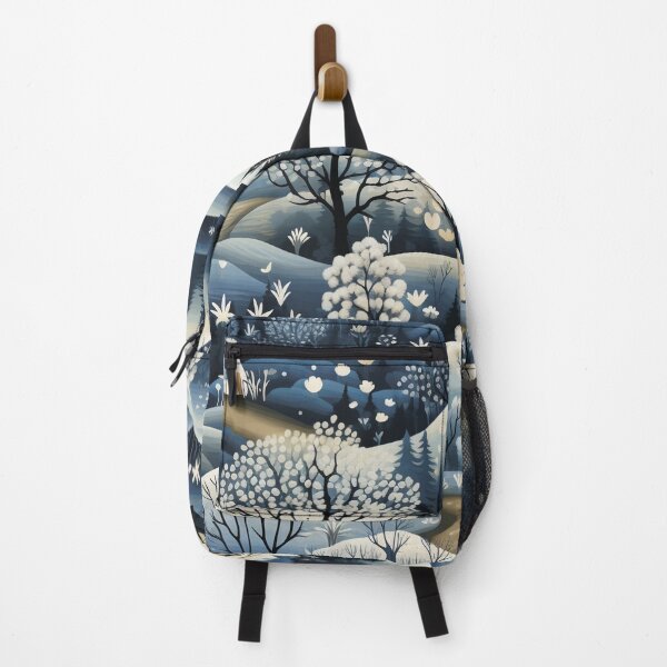 Item preview, Snow-covered village. Winter landscape. designed and sold by MagelliShop.