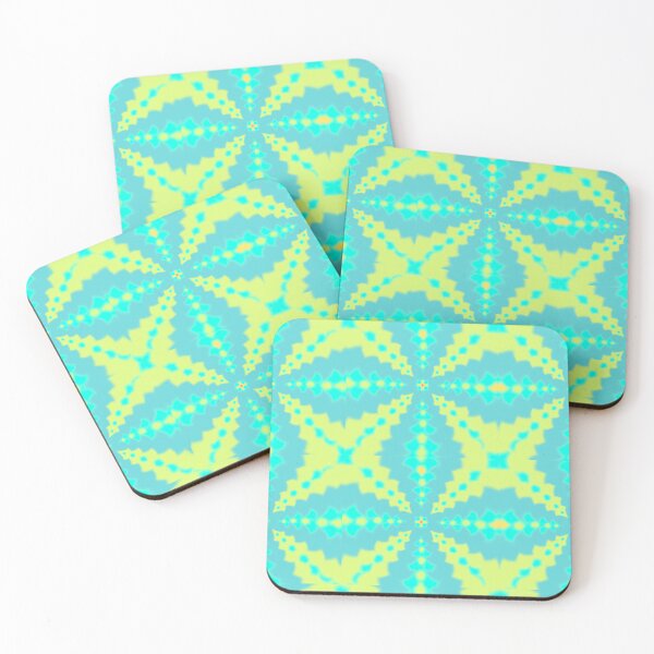 Item preview, Bright Pattern. - pastel green and blue designed and sold by HarrisonDesign.