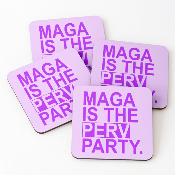 Item preview, Maga is the Perv Party (purple 2.0) designed and sold by Thelittlelord.