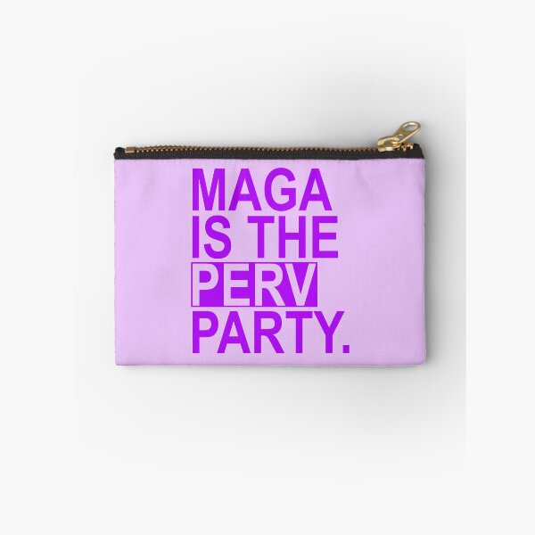 Item preview, Maga is the Perv Party (purple 2.0) designed and sold by Thelittlelord.