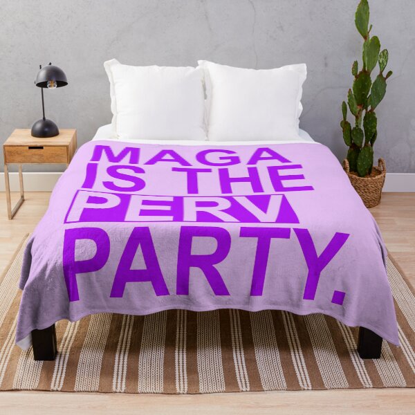 Item preview, Maga is the Perv Party (purple 2.0) designed and sold by Thelittlelord.