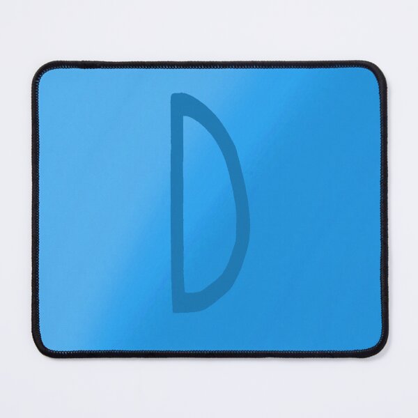 Item preview, Light Blue D with Gradient Background designed and sold by MusicQueen17.