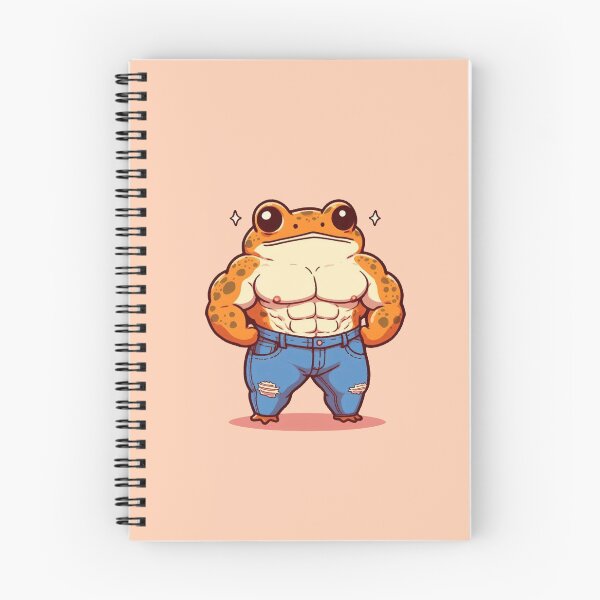 Item preview, Cute Strong Frog designed and sold by StylishDesigns_ByJohn.