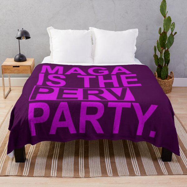 Item preview, Maga is the Perv Party (violet 2.0) designed and sold by Thelittlelord.