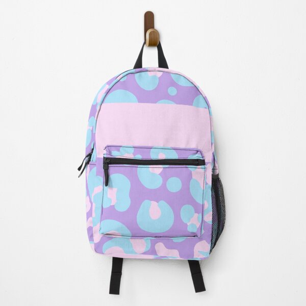 Item preview, Soft pastel coloured leopard print pattern designed and sold by BritishDelights.