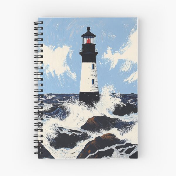 Item preview, Lighthouse of the Stormy Sea designed and sold by AstridUniverse.