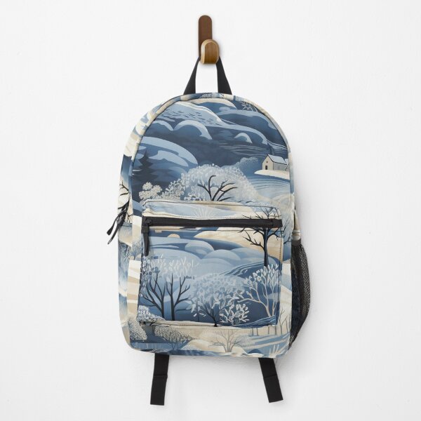 Item preview, Snow-covered village. Winter landscape. designed and sold by MagelliShop.