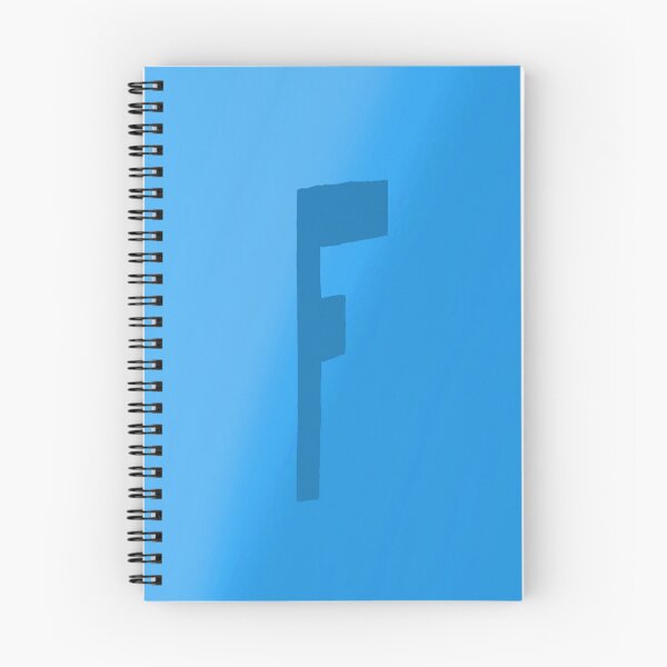 Item preview, Light Blue F with Gradient Background designed and sold by MusicQueen17.