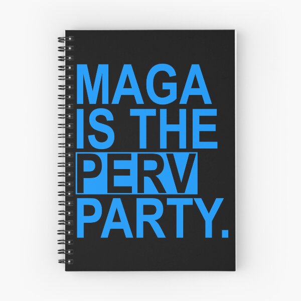 Item preview, Maga is the Perv Party (bright blue) designed and sold by Thelittlelord.