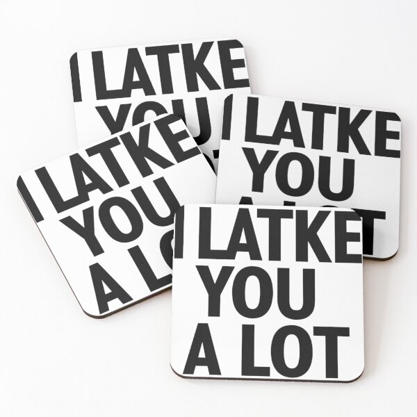 Item preview, I Latke You A Lot Funny Hanukkah Chanuka Jewish Holiday  designed and sold by Ktpier.