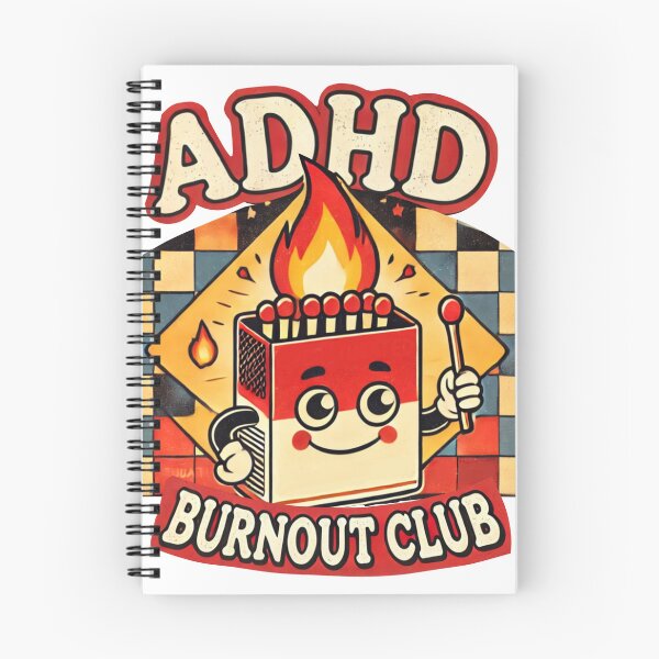 Item preview, ADHD burnout club  designed and sold by Inadesignstore.