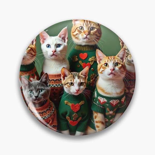 Artikelvorschau, Hässliche Weihnachts-T-Shirts und wunderschöne Katzen entworfen und verkauft von InkExpression.