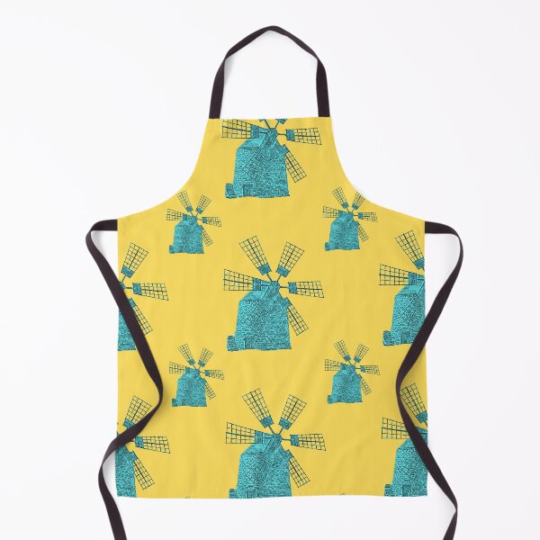 Item preview, Dutch Delight: A vintage-inspired pattern featuring a weathered windmill, symbolizing resilience and the passage of time. designed and sold by Grang Art Artistic Designs.