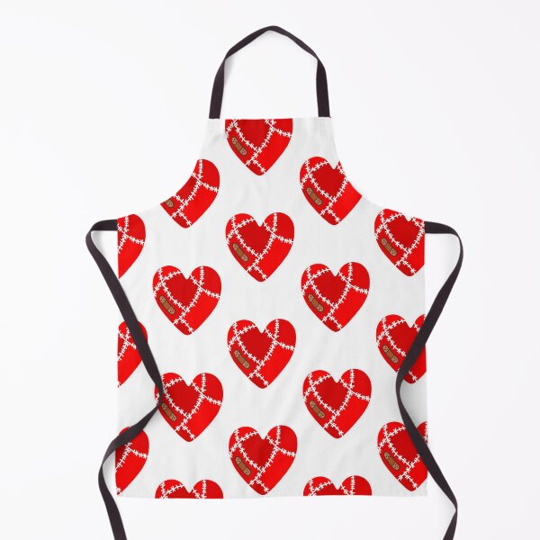 Item preview, Stitched Heart - red designed and sold by HarrisonDesign.