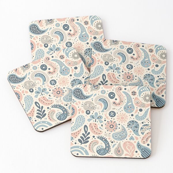 Item preview, Vibrant paisley pattern designed and sold by Haji  Kamora.