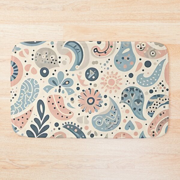 Item preview, Vibrant paisley pattern designed and sold by Haji  Kamora.