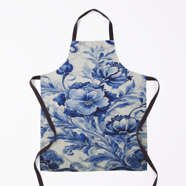 Item preview, Dutch Delft Blue Flowers designed and sold by DutchView22.