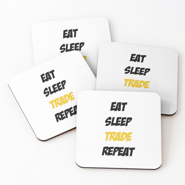 Item preview, Eat Sleep Trade Repeat designed and sold by Slassyat.