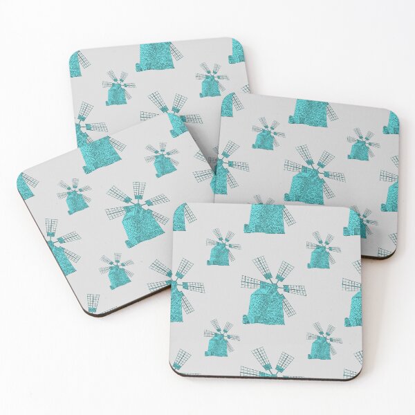Item preview, Rustic Countryside Charm: A vintage-inspired pattern featuring a weathered windmill, symbolizing resilience and the passage of time. designed and sold by Grang Art Artistic Designs.