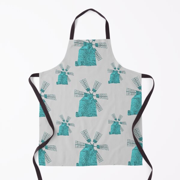 Item preview, Rustic Countryside Charm: A vintage-inspired pattern featuring a weathered windmill, symbolizing resilience and the passage of time. designed and sold by Grang Art Artistic Designs.