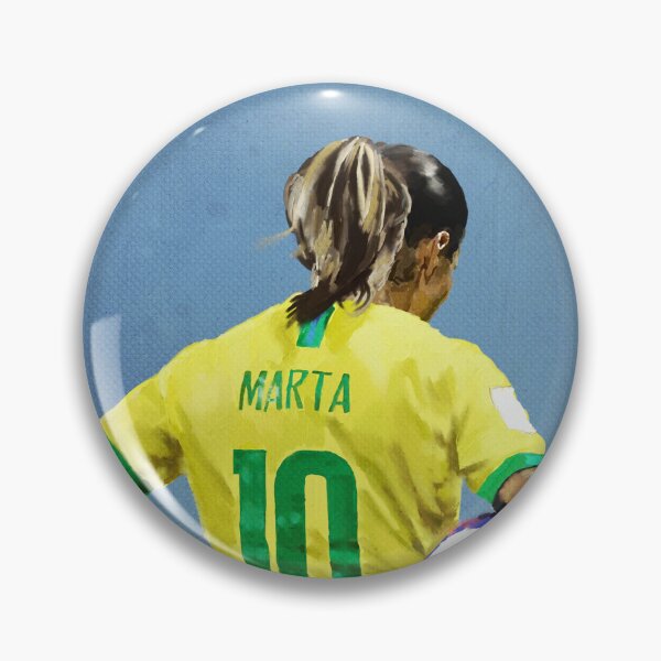 Item preview, Portrait of Brazilian Footballer/Soccer player Marta designed and sold by thehat24.