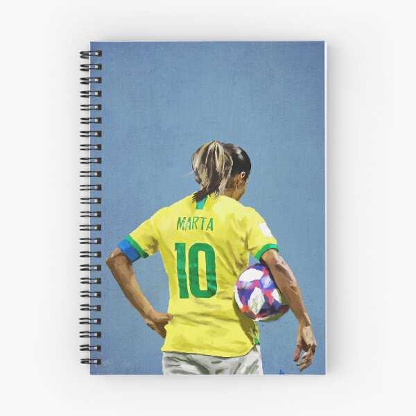 Item preview, Portrait of Brazilian Footballer/Soccer player Marta designed and sold by thehat24.