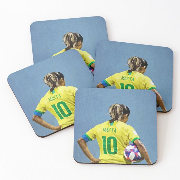 Item preview, Portrait of Brazilian Footballer/Soccer player Marta designed and sold by thehat24.